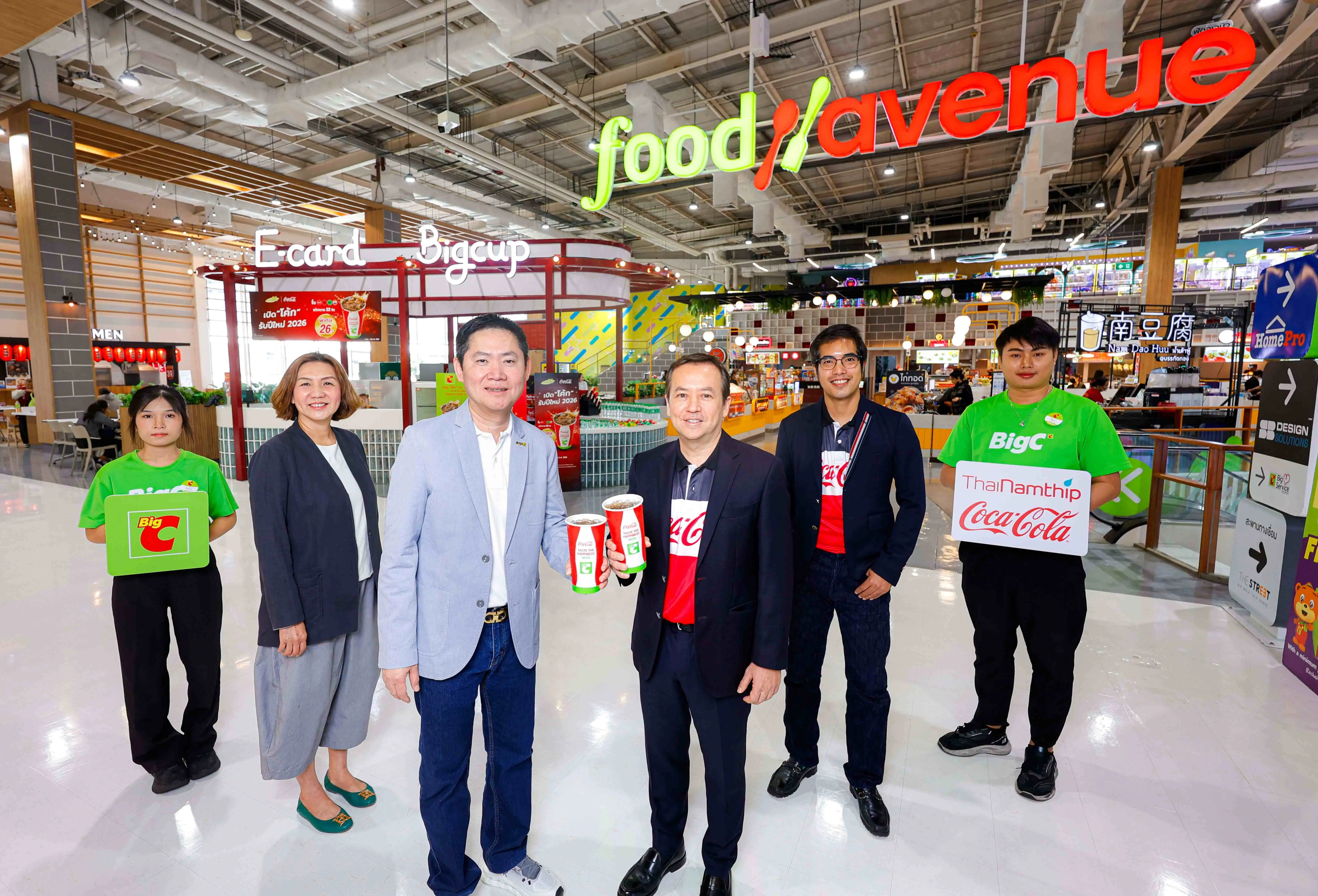 ไทยน้ำทิพย์ โคคา-โคล่า ผนึก บิ๊กซี เดินหน้าความร่ว | ThaiNamthip Coca-Cola